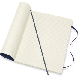 Classic Soft Cover Notebook XL Blue Linjerad i gruppen Papper & Block / Skriva och anteckna / Anteckningsböcker hos Pen Store (136835)