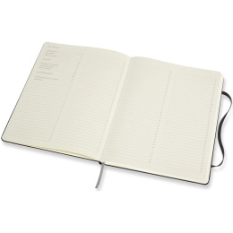 Pro Hard Cover Notebook XL Black Linjerad i gruppen Papper & Block / Skriva och anteckna / Anteckningsböcker hos Pen Store (136836)
