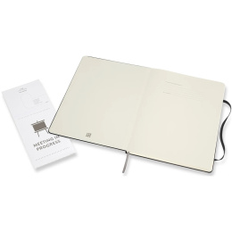 Pro Hard Cover Notebook XL Black Linjerad i gruppen Papper & Block / Skriva och anteckna / Anteckningsböcker hos Pen Store (136836)
