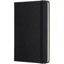 Classic Hard Cover Notebook Medium Black i gruppen Papper & Block / Skriva och anteckna / Anteckningsböcker hos Pen Store (136838_r)