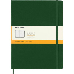 Classic Hard Cover Notebook XL Myrtle Green i gruppen Papper & Block / Skriva och anteckna / Anteckningsböcker hos Pen Store (136841_r)
