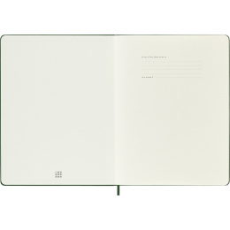 Classic Hard Cover Notebook XL Myrtle Green i gruppen Papper & Block / Skriva och anteckna / Anteckningsböcker hos Pen Store (136841_r)