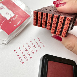 Stämpel Iromoyo Kalender i gruppen Skapande & Hobby / Hobbytillbehör / Stämplar hos Pen Store (136889)