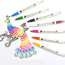 Brush Sign Pen Twin 30-pack + Zipper Pouch i gruppen Pennor / Konstnärspennor / Penselpennor hos Pen Store (137002)
