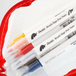 Brush Sign Pen Twin 30-pack + Zipper Pouch i gruppen Pennor / Konstnärspennor / Penselpennor hos Pen Store (137002)