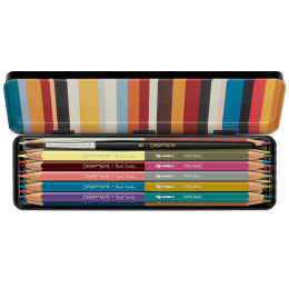 Bicolor Paul Smith 12-set + Brush i gruppen Pennor / Konstnärspennor / Akvarellpennor hos Pen Store (137004)