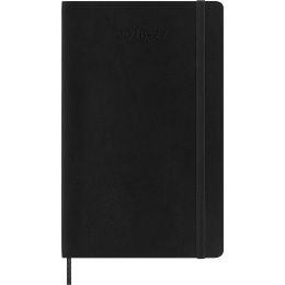 Kalender 18M WeekNote Soft Cover Large Black i gruppen Papper & Block / Kalendrar och almanackor / 18-månaderskalendrar hos Pen Store (137008)