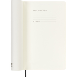 Kalender 18M WeekNote Soft Cover Large Black i gruppen Papper & Block / Kalendrar och almanackor / 18-månaderskalendrar hos Pen Store (137008)
