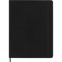 Kalender 18M WeekNote Soft Cover XL Black i gruppen Papper & Block / Kalendrar och almanackor / 18-månaderskalendrar hos Pen Store (137009)