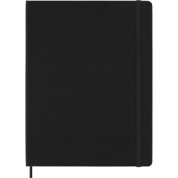 Kalender 18M WeekNote Hard Cover XL Black i gruppen Papper & Block / Kalendrar och almanackor / 18-månaderskalendrar hos Pen Store (137012)