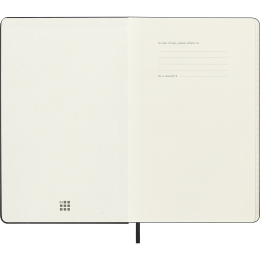 Kalender 18M Weekly Hard Cover Horisontell Large Black i gruppen Papper & Block / Kalendrar och almanackor / 18-månaderskalendrar hos Pen Store (137014)
