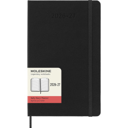 Kalender 18M Daily Hard Cover Large Black i gruppen Papper & Block / Kalendrar och almanackor / 18-månaderskalendrar hos Pen Store (137016)