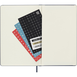 Kalender 18M WeekNote Hard Cover Large Sapphire Blue i gruppen Papper & Block / Kalendrar och almanackor / 18-månaderskalendrar hos Pen Store (137017)