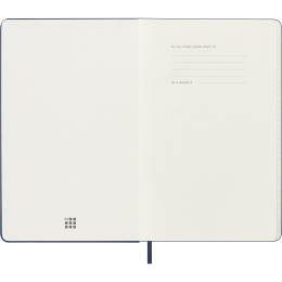 Kalender 18M WeekNote Hard Cover Large Sapphire Blue i gruppen Papper & Block / Kalendrar och almanackor / 18-månaderskalendrar hos Pen Store (137017)