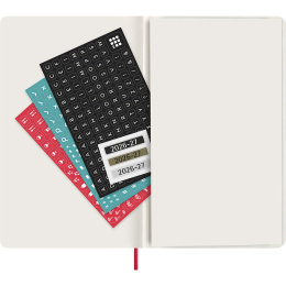 Kalender 18M WeekNote Soft Cover Large Red i gruppen Papper & Block / Kalendrar och almanackor / 18-månaderskalendrar hos Pen Store (137020)