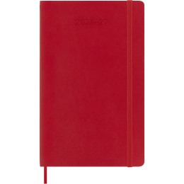 Kalender 18M WeekNote Soft Cover Large Red i gruppen Papper & Block / Kalendrar och almanackor / 18-månaderskalendrar hos Pen Store (137020)