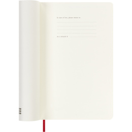 Kalender 18M WeekNote Soft Cover Large Red i gruppen Papper & Block / Kalendrar och almanackor / 18-månaderskalendrar hos Pen Store (137020)