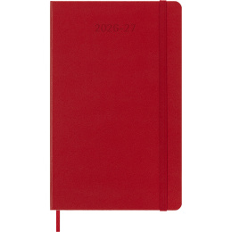 Kalender 18M WeekNote Hard Cover Large Red i gruppen Papper & Block / Kalendrar och almanackor / 18-månaderskalendrar hos Pen Store (137022)