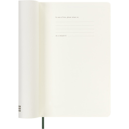 Kalender 18M WeekNote Soft Cover Large Myrtle Green i gruppen Papper & Block / Kalendrar och almanackor / 18-månaderskalendrar hos Pen Store (137023)