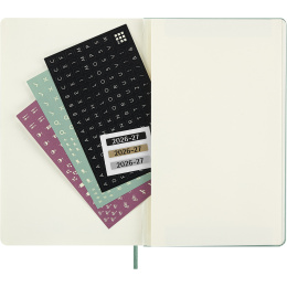 Kalender 18M WeekNote Hard Cover Large Sage Green i gruppen Papper & Block / Kalendrar och almanackor / 18-månaderskalendrar hos Pen Store (137024)