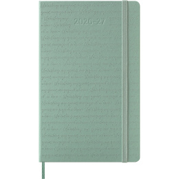 Kalender 18M WeekNote Hard Cover Large Sage Green i gruppen Papper & Block / Kalendrar och almanackor / 18-månaderskalendrar hos Pen Store (137024)