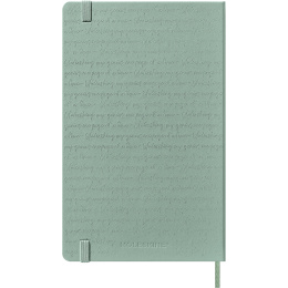 Kalender 18M WeekNote Hard Cover Large Sage Green i gruppen Papper & Block / Kalendrar och almanackor / 18-månaderskalendrar hos Pen Store (137024)
