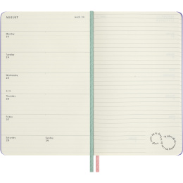 Kalender 18M WeekNote Hard Cover Large Alice in Wonderland i gruppen Papper & Block / Kalendrar och almanackor / 18-månaderskalendrar hos Pen Store (137025)