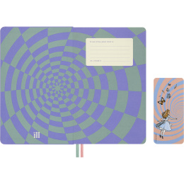 Kalender 18M WeekNote Hard Cover Large Alice in Wonderland i gruppen Papper & Block / Kalendrar och almanackor / 18-månaderskalendrar hos Pen Store (137025)