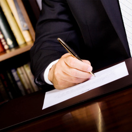 Bullet Gold Titanium i gruppen Pennor / Fine Writing / Kulspetspennor hos Pen Store (137026)