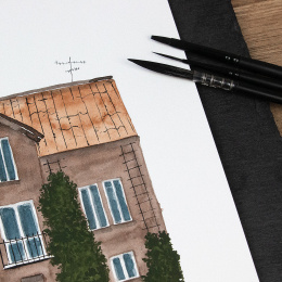 Pensel Faded Flat 2 i gruppen Konstnärsmaterial / Penslar / Akvarellpenslar hos Pen Store (137049)