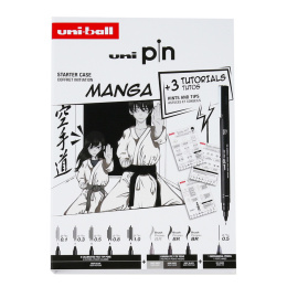 Pin Fine Line Manga Set i gruppen Pennor / Konstnärspennor / Fineliners hos Pen Store (137083)