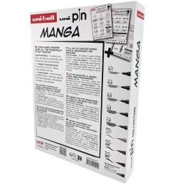 Pin Fine Line Manga Set i gruppen Pennor / Konstnärspennor / Fineliners hos Pen Store (137083)