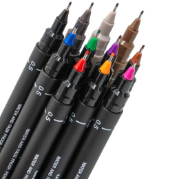 Pin Fine Line Colours 8-set i gruppen Pennor / Konstnärspennor / Fineliners hos Pen Store (137085)