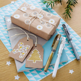 Signo Broad UM-153 Gel 4-set i gruppen Pennor / Skriva / Gelpennor hos Pen Store (137113)