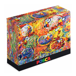 Posca Brush Standing Set i gruppen Pennor / Konstnärspennor / Illustrationsmarkers hos Pen Store (137115)