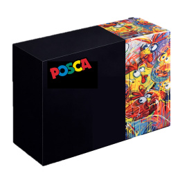 Posca Brush Standing Set i gruppen Pennor / Konstnärspennor / Illustrationsmarkers hos Pen Store (137115)