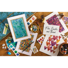 Creative Abstract Mixed Media i gruppen Skapande & Hobby / Böcker / Inspirationsböcker hos Pen Store (137170)