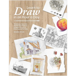 Learn to Draw in an Hour a Day i gruppen Skapande & Hobby / Böcker / Instruktionsböcker hos Pen Store (137176)