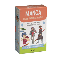 Manga Quick and Easy Drawing Deck i gruppen Skapande & Hobby / Böcker / Instruktionsböcker hos Pen Store (137177)