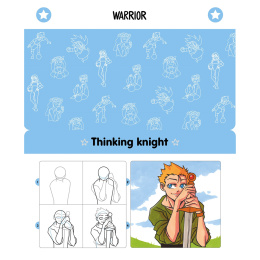 Manga Quick and Easy Drawing Deck i gruppen Skapande & Hobby / Böcker / Instruktionsböcker hos Pen Store (137177)