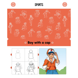 Manga Quick and Easy Drawing Deck i gruppen Skapande & Hobby / Böcker / Instruktionsböcker hos Pen Store (137177)