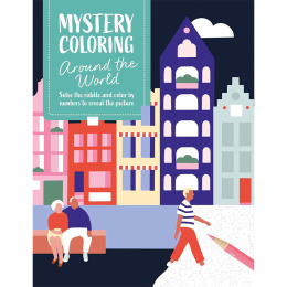 Mystery Coloring Around the World i gruppen Skapande & Hobby / Böcker / Målarböcker för vuxna hos Pen Store (137179)