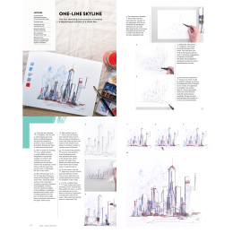 Sketching in the City i gruppen Skapande & Hobby / Böcker / Inspirationsböcker hos Pen Store (137185)