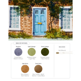 Watercolor Mixing Deck: Architecture i gruppen Skapande & Hobby / Böcker / Instruktionsböcker hos Pen Store (137193)