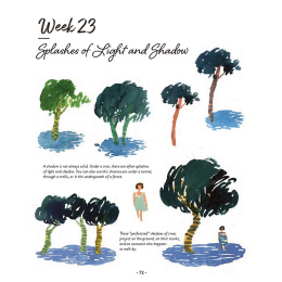 A Beginner's Year of Watercolor i gruppen Skapande & Hobby / Böcker / Instruktionsböcker hos Pen Store (137195)