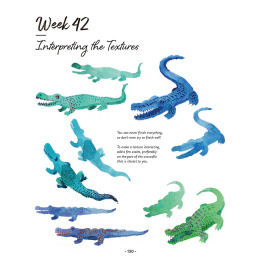 A Beginner's Year of Watercolor i gruppen Skapande & Hobby / Böcker / Instruktionsböcker hos Pen Store (137195)