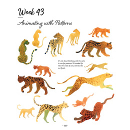 A Beginner's Year of Watercolor i gruppen Skapande & Hobby / Böcker / Instruktionsböcker hos Pen Store (137195)