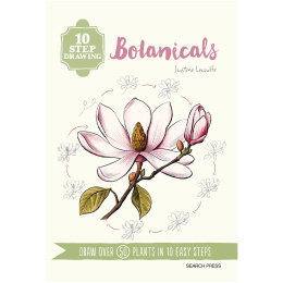 10 Step Drawing: Botanicals i gruppen Skapande & Hobby / Böcker / Instruktionsböcker hos Pen Store (137196)