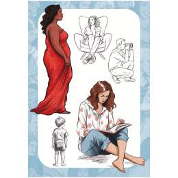 10 Step Drawing: Figures i gruppen Skapande & Hobby / Böcker / Instruktionsböcker hos Pen Store (137197)