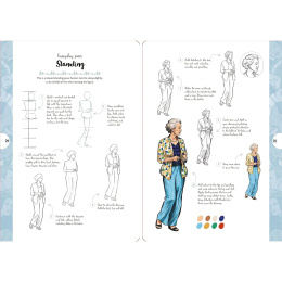 10 Step Drawing: Figures i gruppen Skapande & Hobby / Böcker / Instruktionsböcker hos Pen Store (137197)